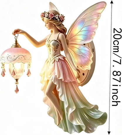 Vintage Fairy Wall Sconce with Soft Glow