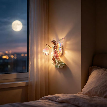 Vintage Fairy Wall Sconce with Soft Glow